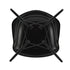 Cadeira de Braços Plástica Eames DAW / Base Ácer Preto